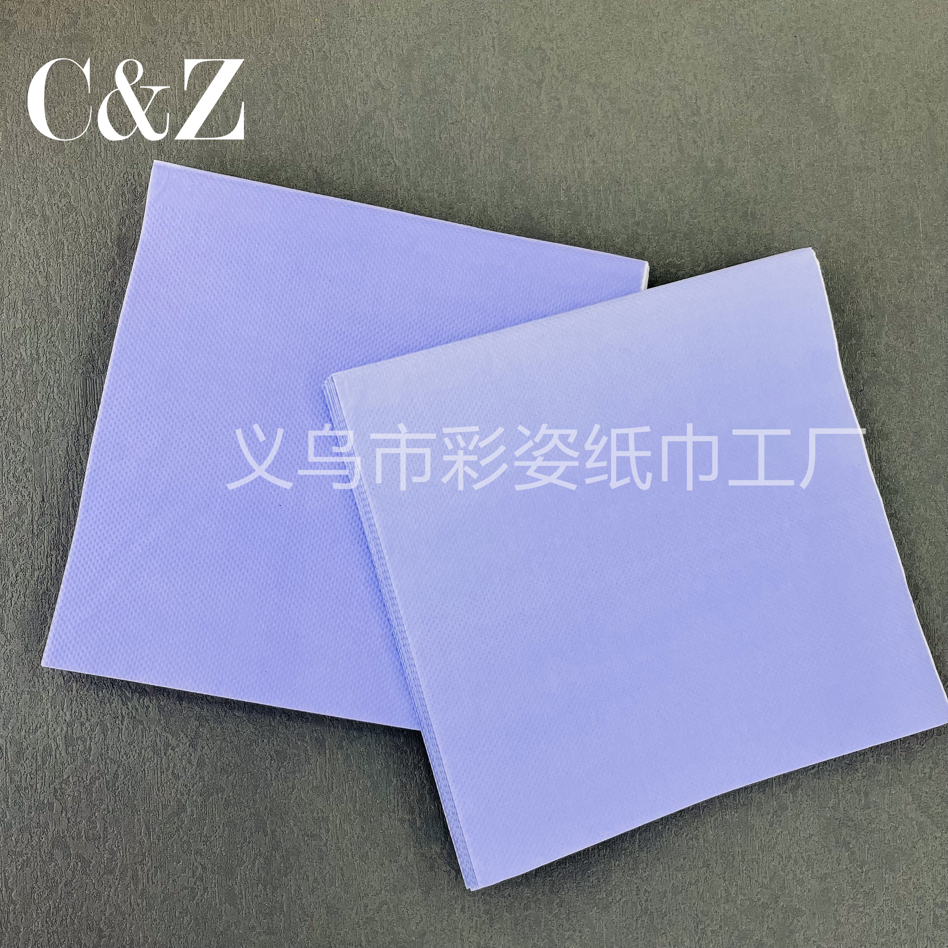 Single-color napkins, handkerchief tissues, facial tissues, 33*33cm, restaurant printed napkins, direct sales from foreign trade factory pic 4