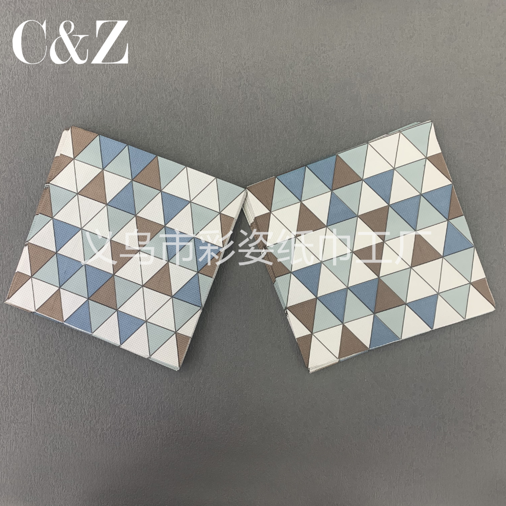 Marble series napkins, tissues, printed napkins, square towels, double-layer tissues, factory direct sales Application Scenario