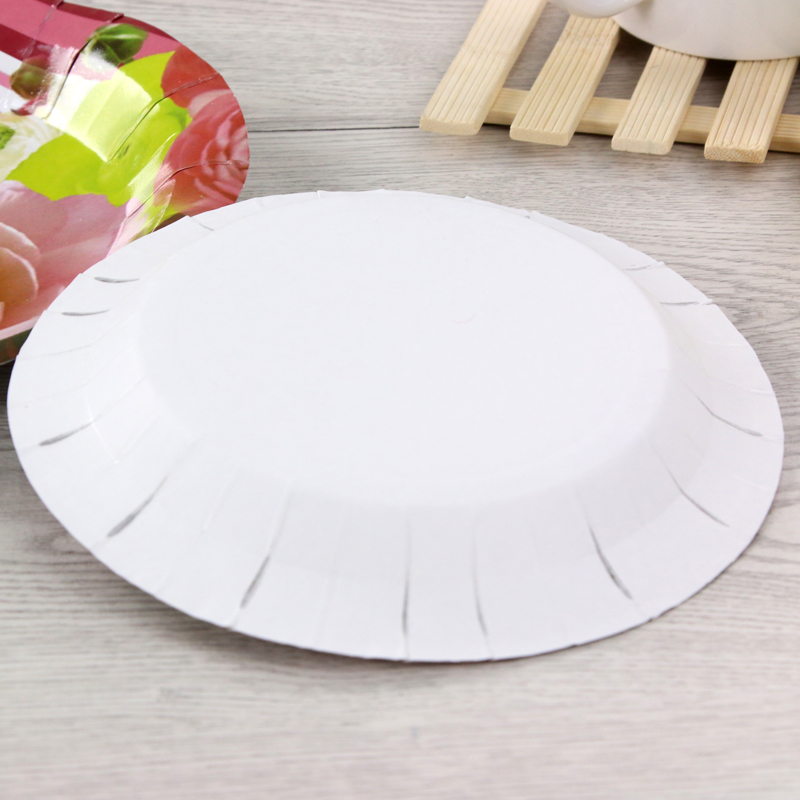 Happy birthday! Dinner plates, cake plates, disposable paper plates, snack plates and plates details Picture