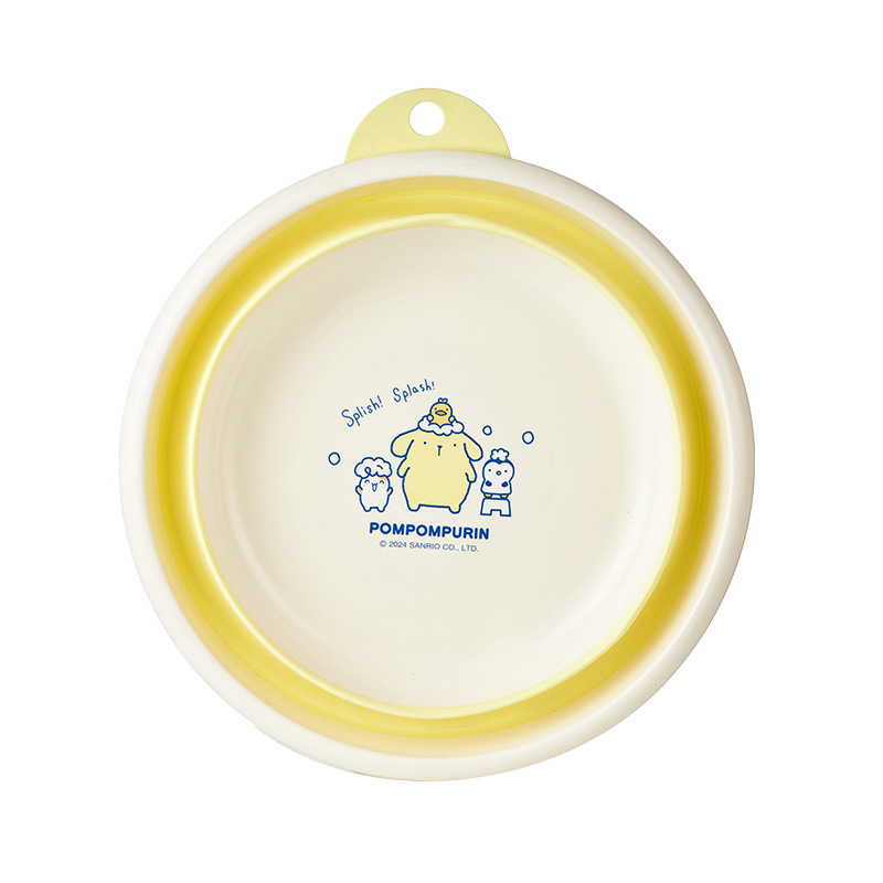Children's folding basin, household baby hand washing, foot washing, pp washbasin, wall-mounted, foldable, thickened plastic vegetable washing basin Application Scenario