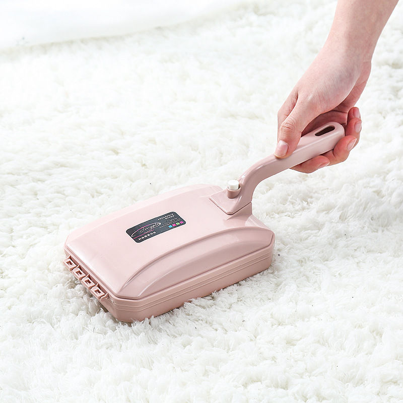 Bed sheet sofa bristle roller, carpet brush, handless dust removal cleaning brush, carpet vacuum cleaner, electrostatic brush, bristle remover Specification drawing