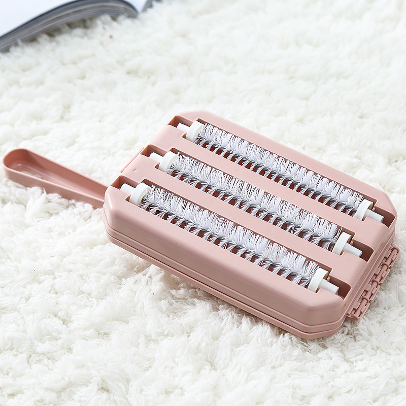 Bed sheet sofa bristle roller, carpet brush, handless dust removal cleaning brush, carpet vacuum cleaner, electrostatic brush, bristle remover details Picture