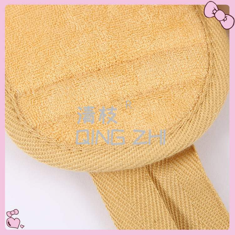 【 Qingzhi 】 Macaron-colored bath scrubbing towel, a bathing magic tool. Thickened mud and dirt removal, long back strip, back scrubbing towel Item Picture