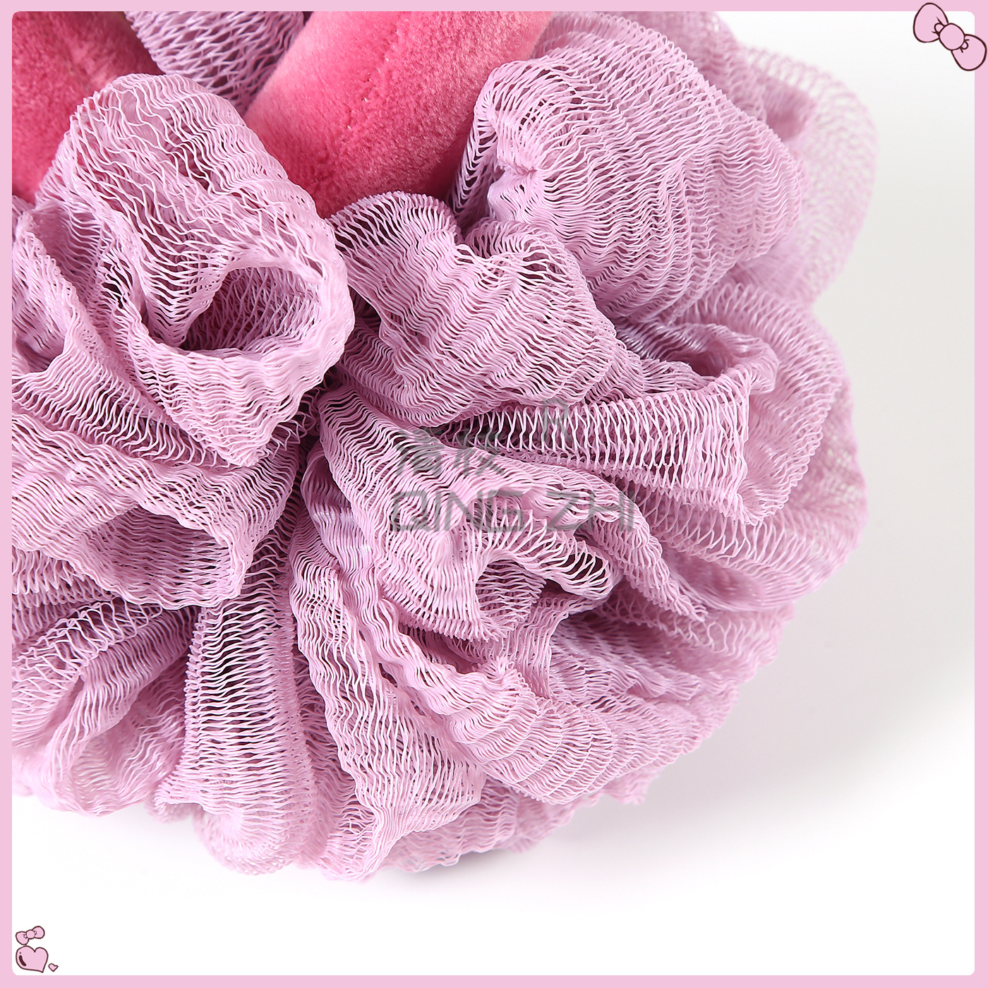 【 Qingzhi 】 Bath Ball for Girls and children, Bubble bath flower, back rub, super soft, the same style as Xiaohongshu bath ball, Little monster eyes pic 8