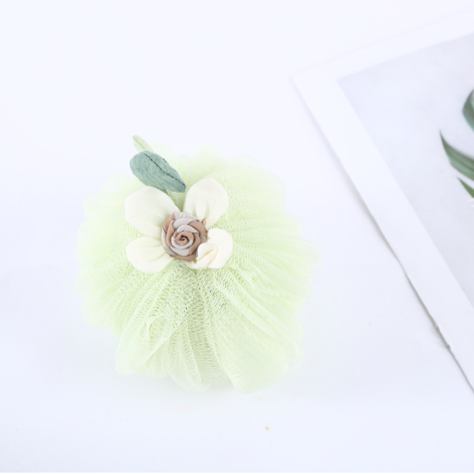 【 Qingzhi 】 Bath ball Flower Pumpkin Ball Bath Ball Bath Flower Skin Cleansing Factory Direct sales Quality guaranteed Soft and skin-friendly