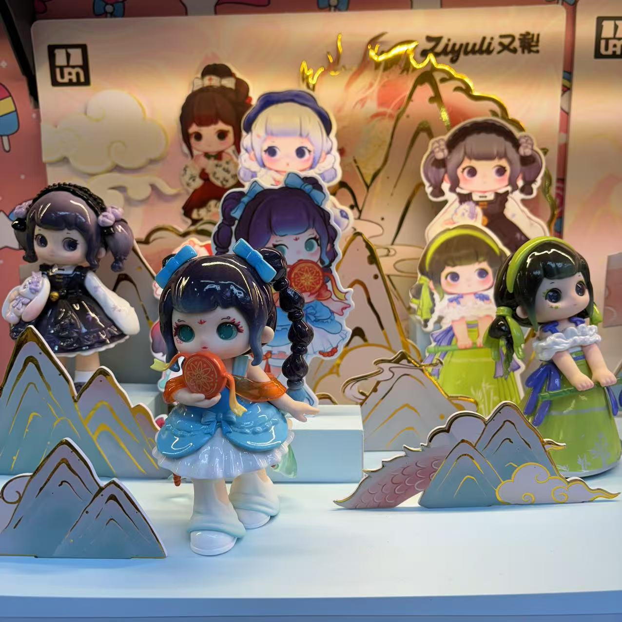 【明星同款】WAKUKU哇库库毛毛潮趣派对系列盲盒手办摆件毛绒礼物详情1