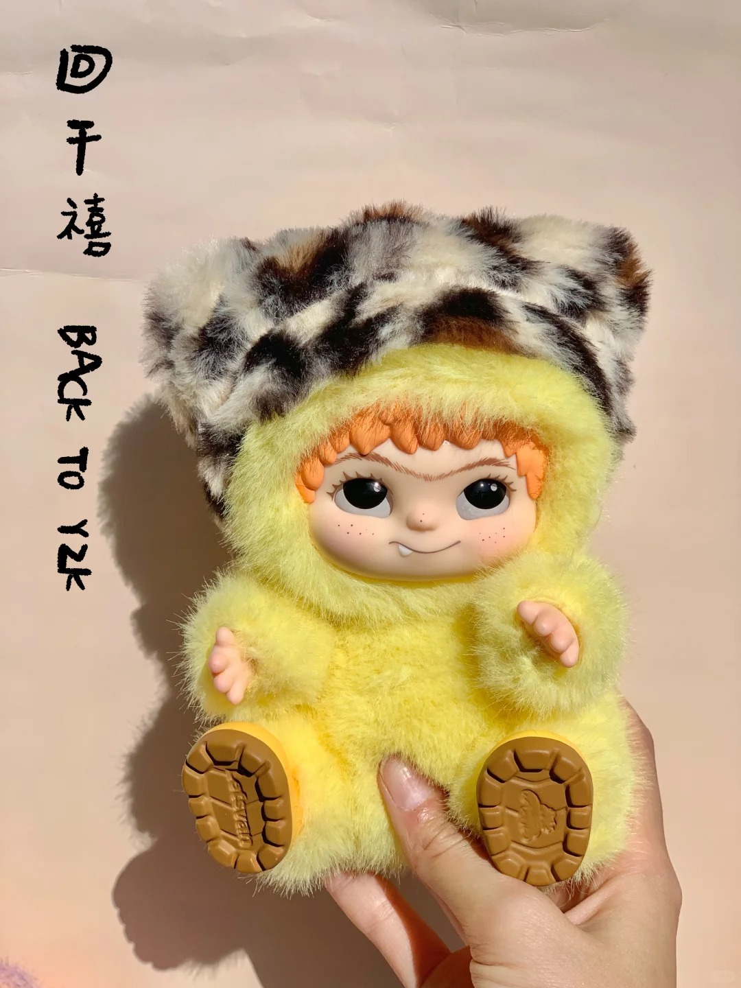 正版WAKUKU毛毛派对系列搪胶手办摆件盲盒毛绒娃娃女生礼物潮玩详情7