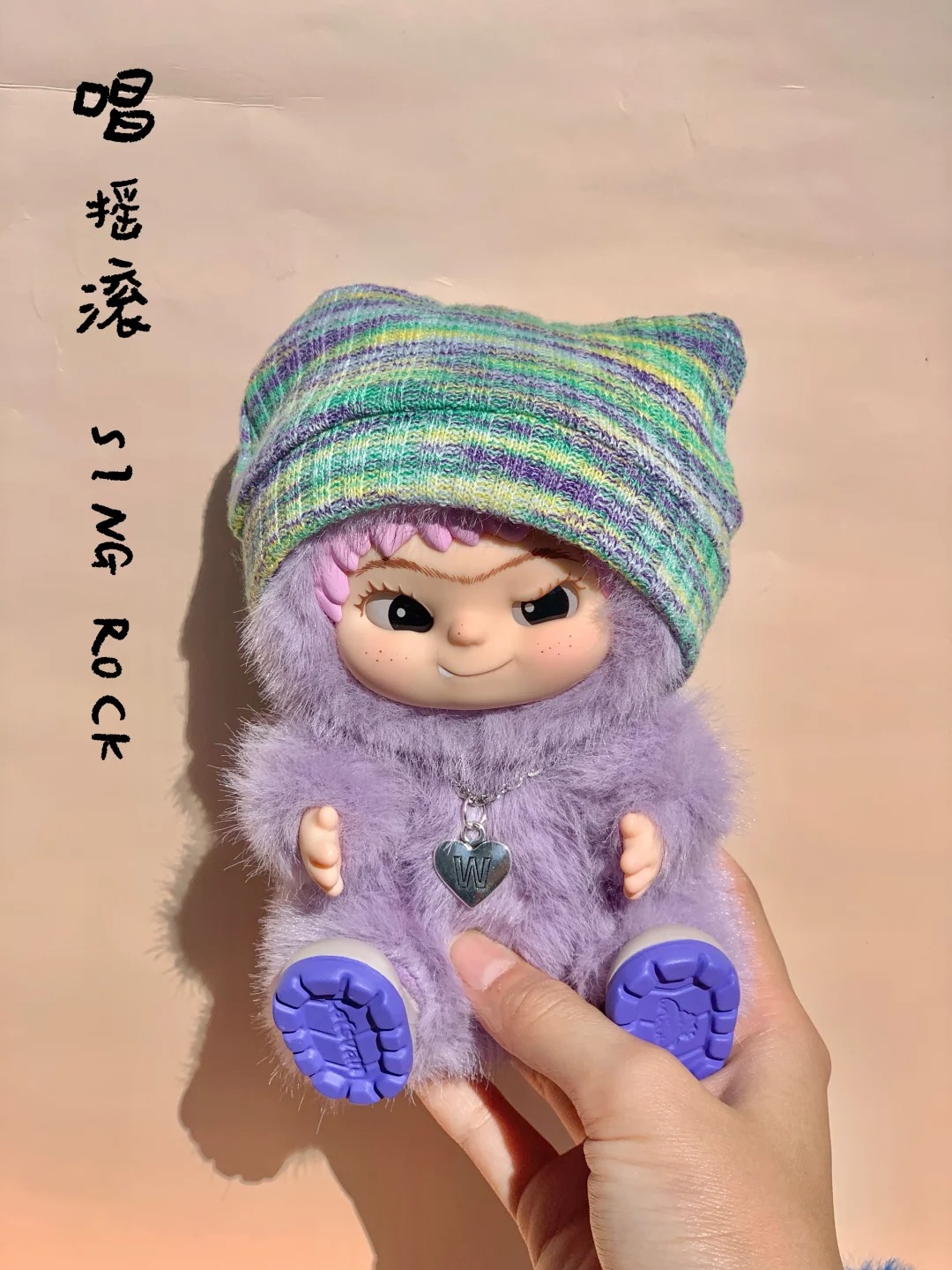 正版WAKUKU毛毛派对系列搪胶手办摆件盲盒毛绒娃娃女生礼物潮玩详情9