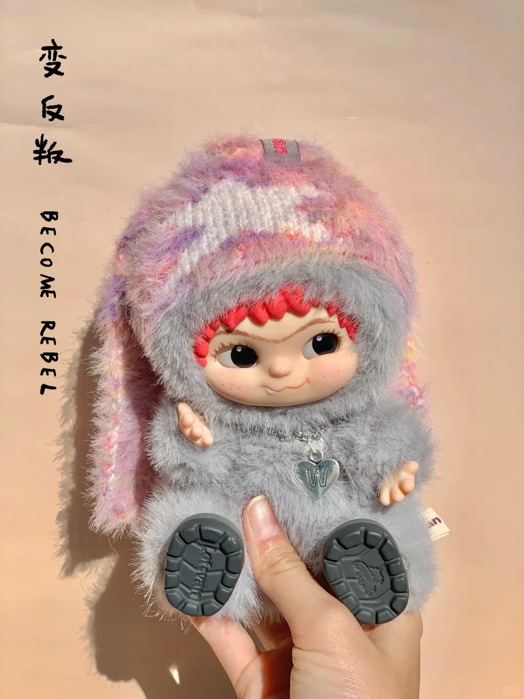 正版WAKUKU毛毛派对系列搪胶手办摆件盲盒毛绒娃娃女生礼物潮玩详情10
