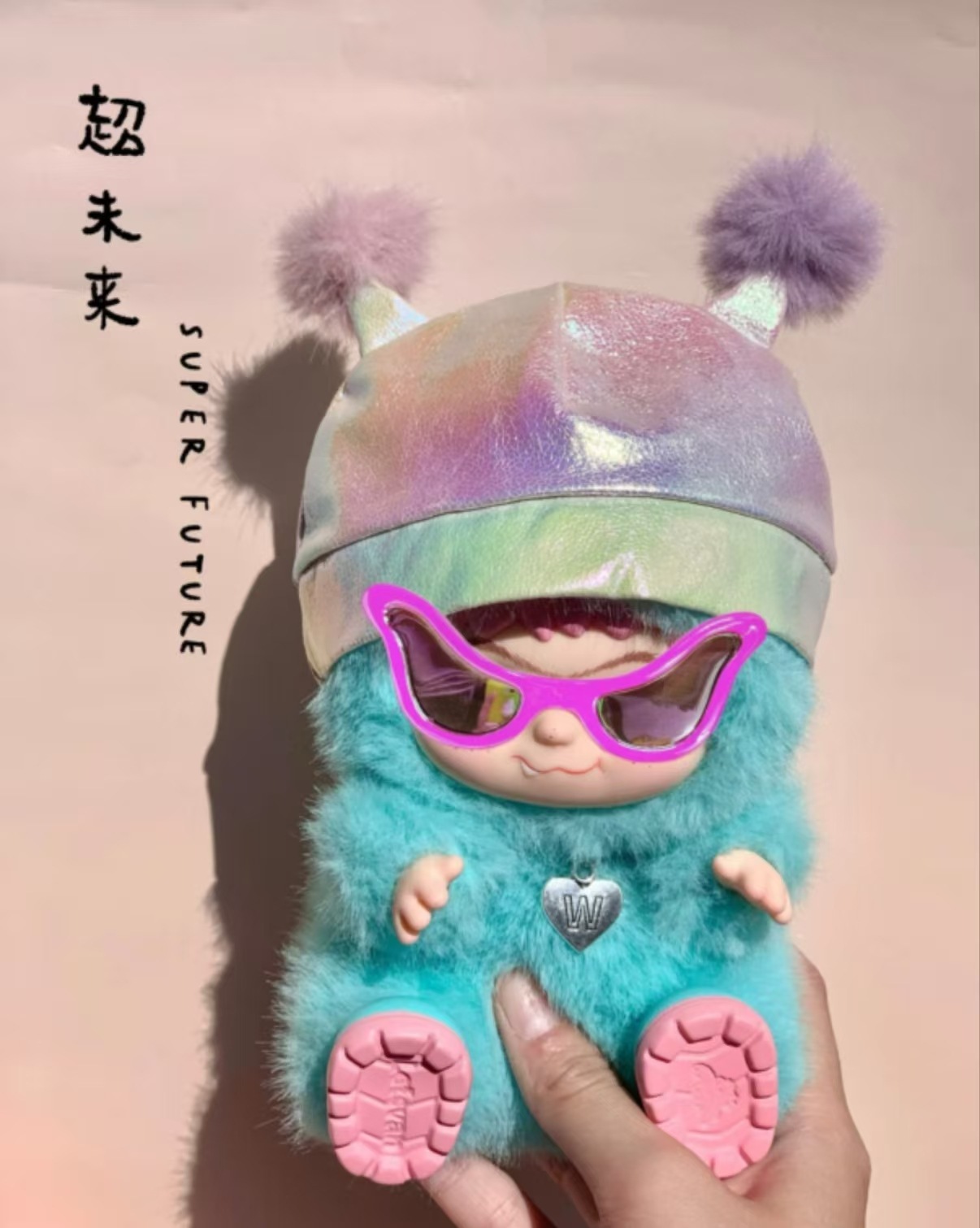 WAKUKU 毛毛潮趣派对系列哇库库手办摆件盲盒毛绒娃娃女生礼物详情4