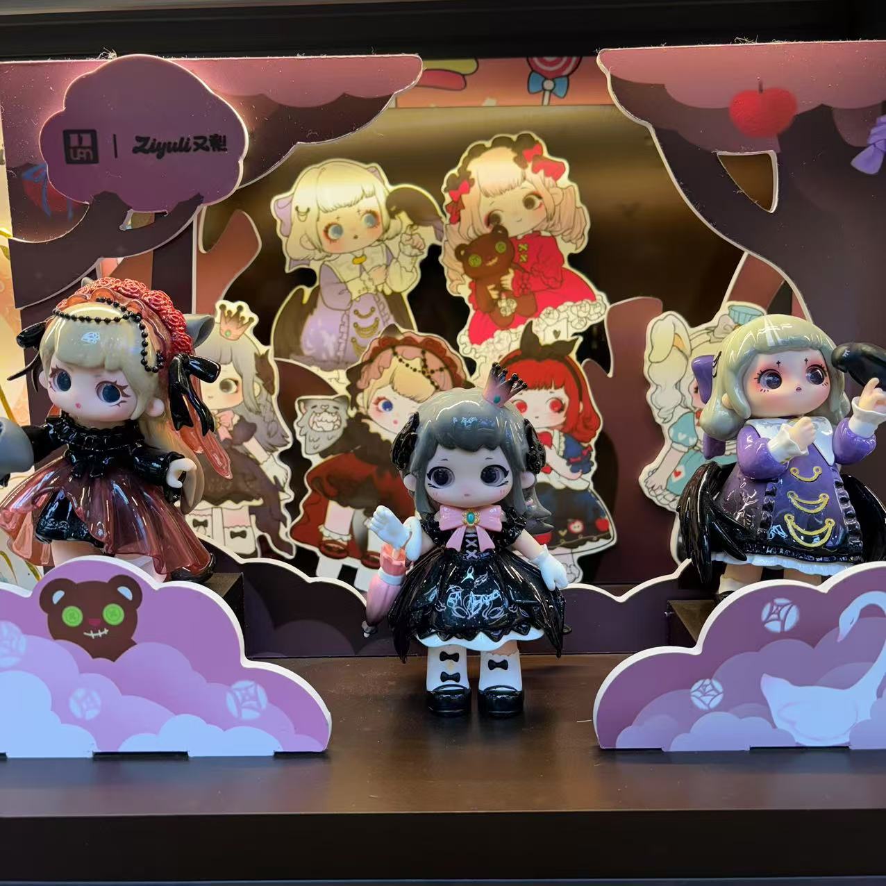 【明星同款】WAKUKU哇库库毛毛潮趣派对系列盲盒手办摆件毛绒礼物详情7