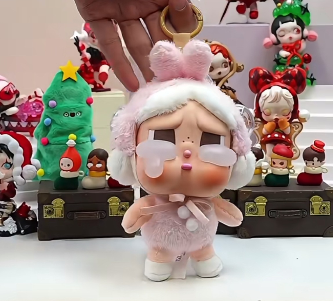 CRYBABY 眼泪工厂系列盲盒搪胶可爱哭娃公仔玩偶毛绒潮流挂件玩具详情7