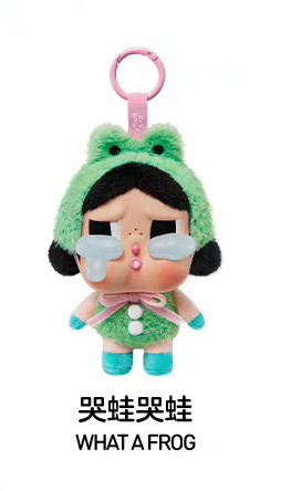CRYBABY 眼泪工厂系列盲盒搪胶可爱哭娃公仔玩偶毛绒潮流挂件玩具详情9