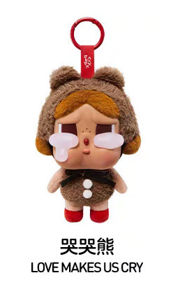 CRYBABY 眼泪工厂系列盲盒搪胶可爱哭娃公仔玩偶毛绒潮流挂件玩具详情11