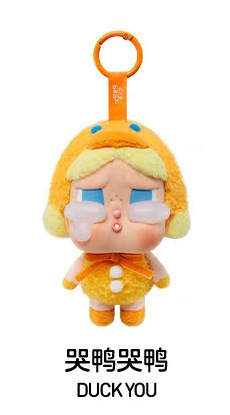 CRYBABY 眼泪工厂系列盲盒搪胶可爱哭娃公仔玩偶毛绒潮流挂件玩具详情6