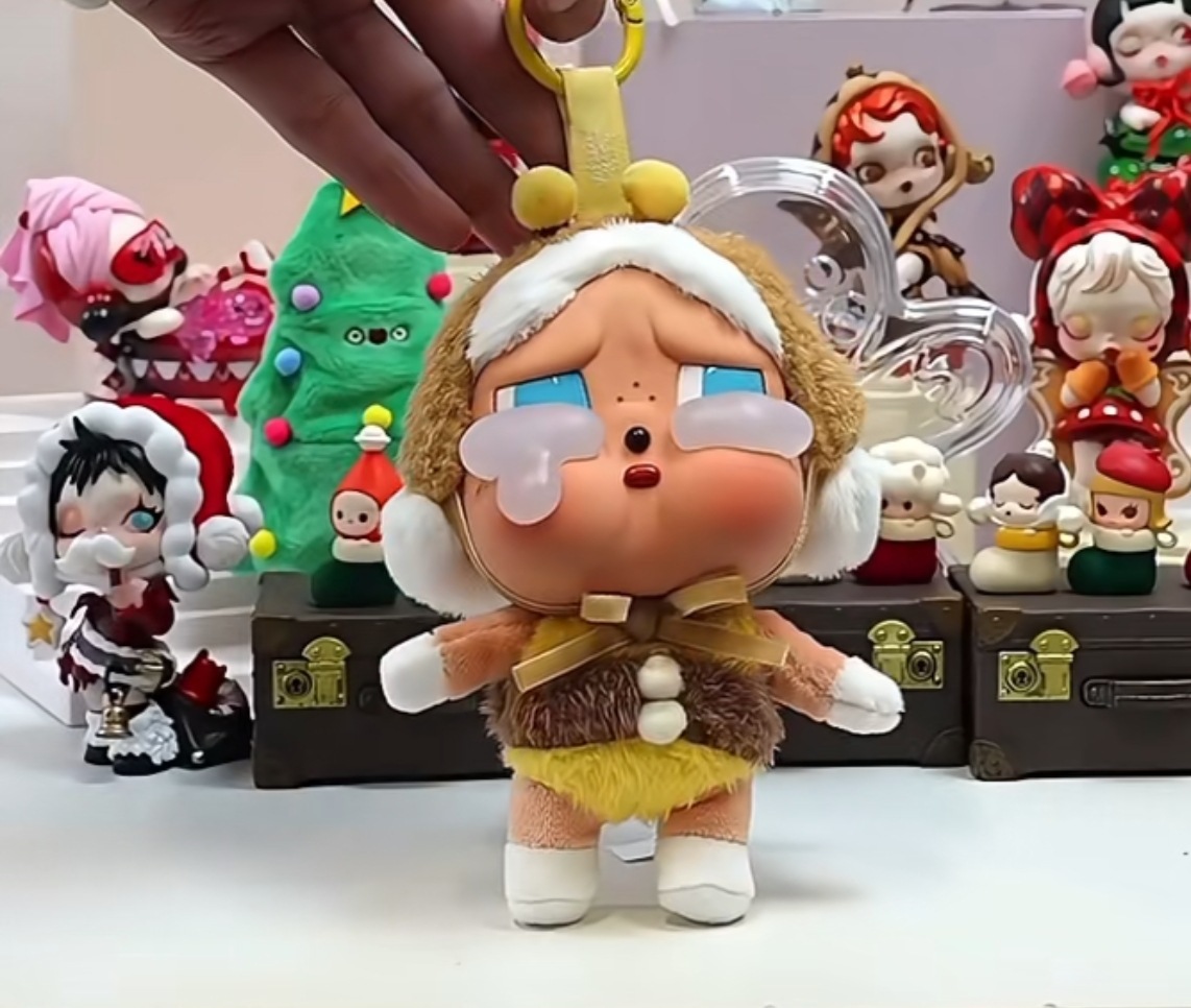 CRYBABY 眼泪工厂系列盲盒搪胶可爱哭娃公仔玩偶毛绒潮流挂件玩具详情8