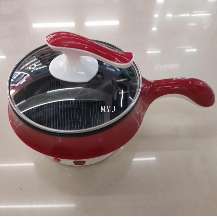 迷你电煮锅 蒸煮煎炒多功能一体 智能控温 安全防干烧