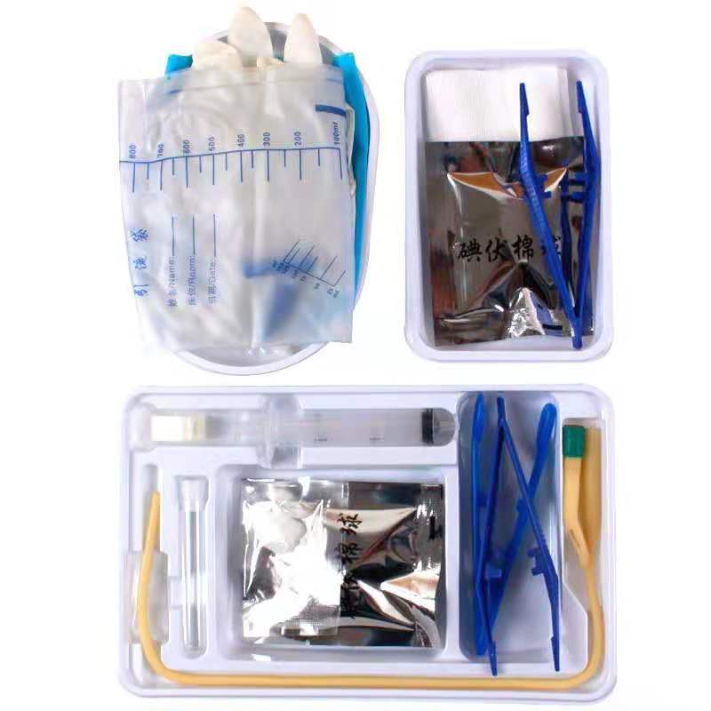 医用一次性使用导尿包无菌双腔导尿管成人男女使用