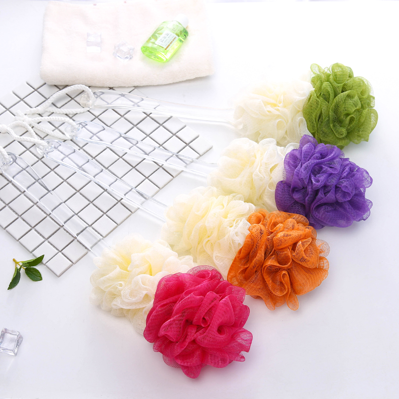 【 Qingzhi 】 New Two-color Bath wipe, a great two-color bath product, a bathroom bath wonder details Picture