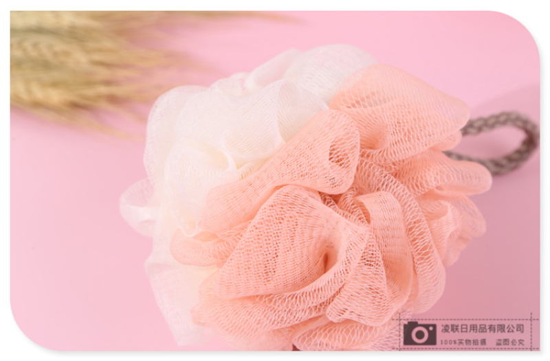 【 Qingzhi 】60g skin-friendly and soft bath scrubber, a perfect tool for scrubbing dust, mud, back, flower bath balls, and bathing for babies and children pic 12