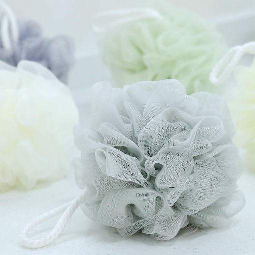 【 Qingzhi 】 Qingzhi 40g Japanese-style soft light color bathball, Bath flower quality Bath Flower Bath Ball