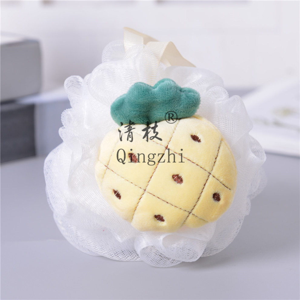 Children's bath balls, bath flowers, cute bath balls, bath balls, cartoon bath bubbles, super soft scrubbing balls, 40g bath products
