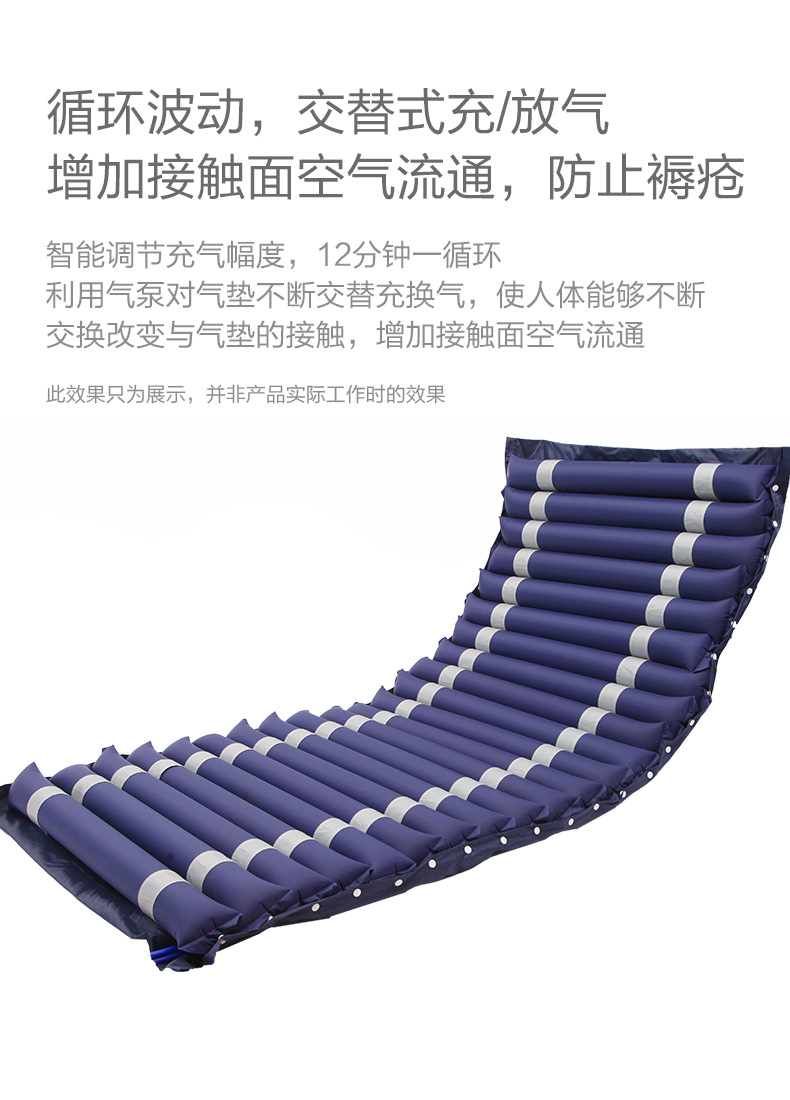 Factory direct supply of anti-bedulcer air mattresses, single-person fluctuating circulation inflatable mattresses, elderly home care bedulcer pads pic 5
