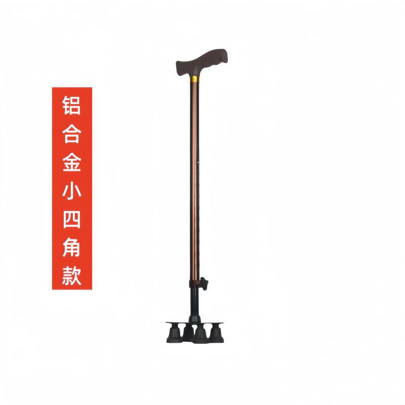 العكاكيز المصنوعة من سبائك الألومنيوم ذات الأربع أرجل عالية مقاومة للانزلاق والسقوط Item Picture