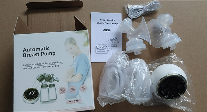 跨境充电款电动全自动吸奶器家用母婴用品母乳收集器breast pump详情13