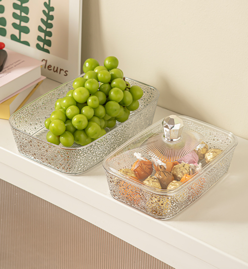 水果盘客厅家用茶几零食摆放盘2025新款果盆轻奢高级水果盘水果篮详情13
