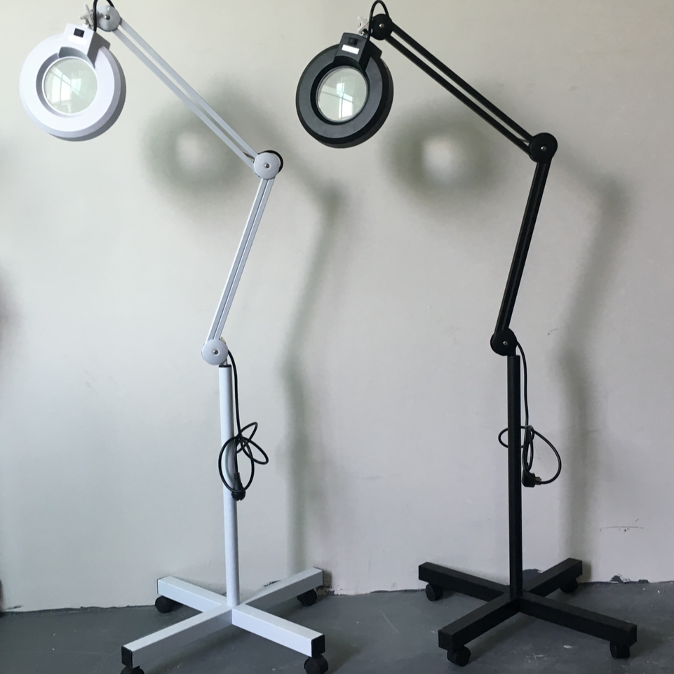 Desktop magnifying glass, cold light standing magnifying glass, magnifying glass manufacturer, LED magnifying glass, beauty magnifying glass *