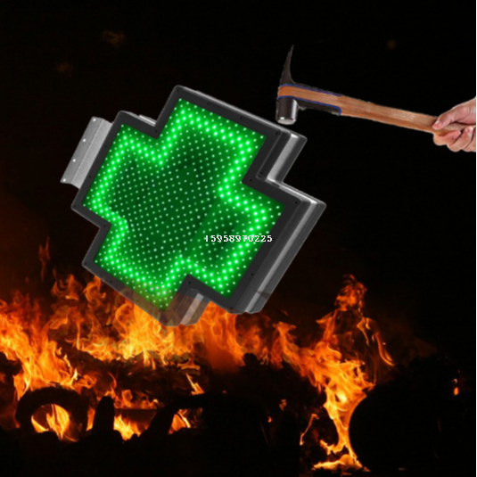 LED发光字实物图