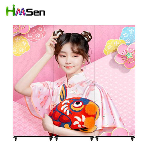 多功能LED广告显示屏 触控操作 支持多格式播放便捷式显示器立式指示牌触摸屏电子白板广告牌