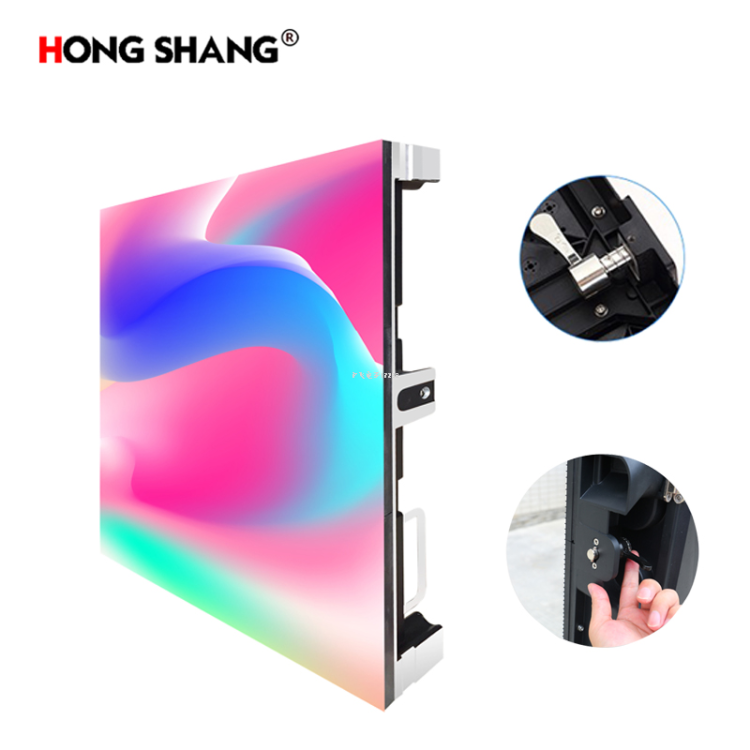 LED室内显示屏实物图