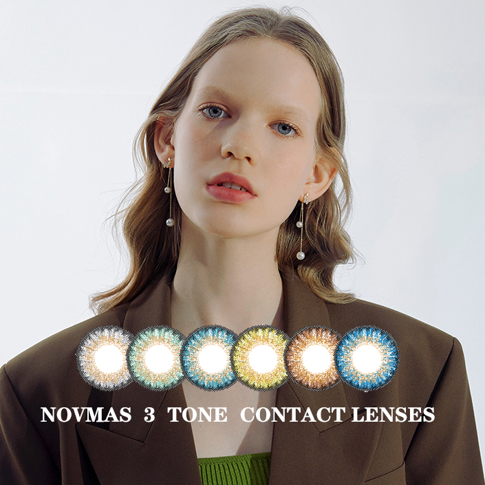 专供外贸款Fresh经典三色系美瞳隐形眼镜 现货充足