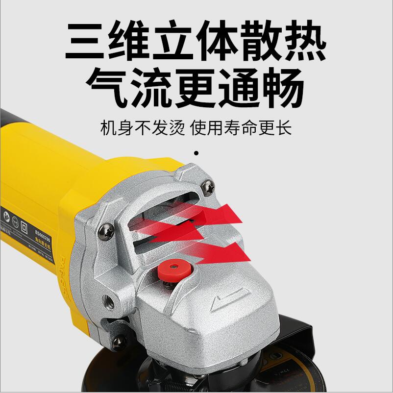 Persian Angle grinding machine, multi-functional industrial-grade electric polishing machine, tool cutting machine, hand grinding wheel polishing machine, cutting machine, Angle grinding machine, polishing machine details Picture