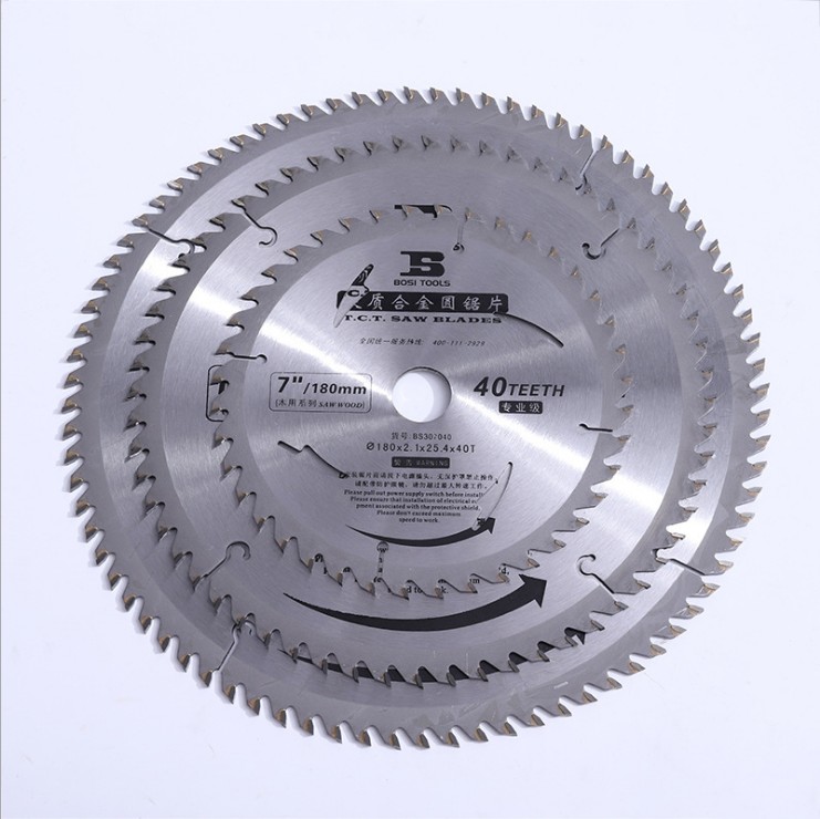 Hard alloy circular saw blades, precision saw blades, saw blades, pipe cutting machine saw blades, hard alloy circular saw blades, cutting BS304030 Application Scenario