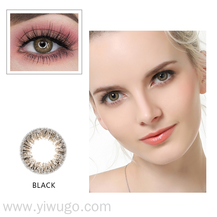 新款栗子色美瞳套装 外贸现货