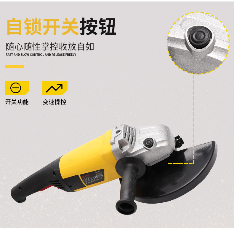 Persian Angle grinding machine, multi-functional industrial-grade electric polishing machine, tool cutting machine, hand grinding wheel polishing machine, cutting machine, Angle grinding machine, polishing machine pic 4