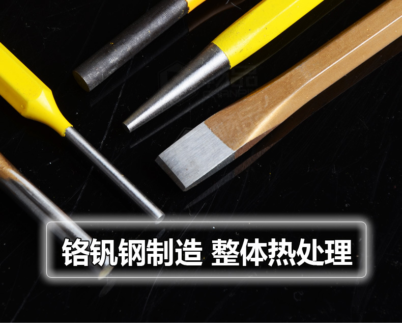 Persian iron chisel, flat chisel, center chisel, cylindrical chisel, tip chisel, steel chisel, stonemason, flat chisel, iron chisel, steel chisel pic 4