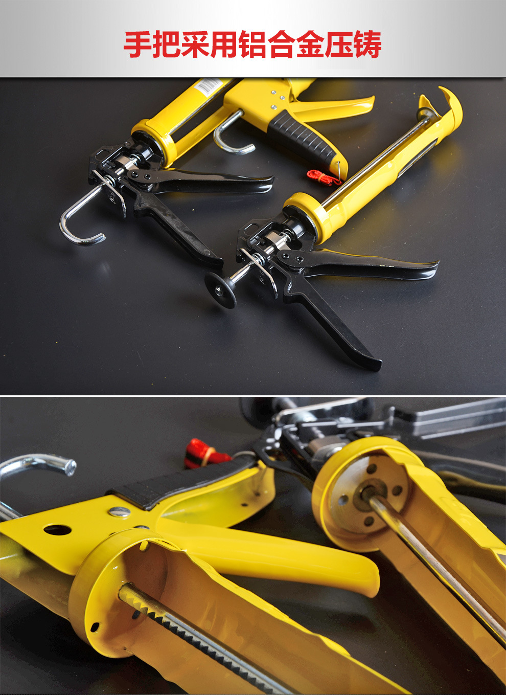 Persian Tools semi-circular glass glue gun, glass glue gun, silicone gun, glass glue gun, glue gun, glue injection gun pic 6