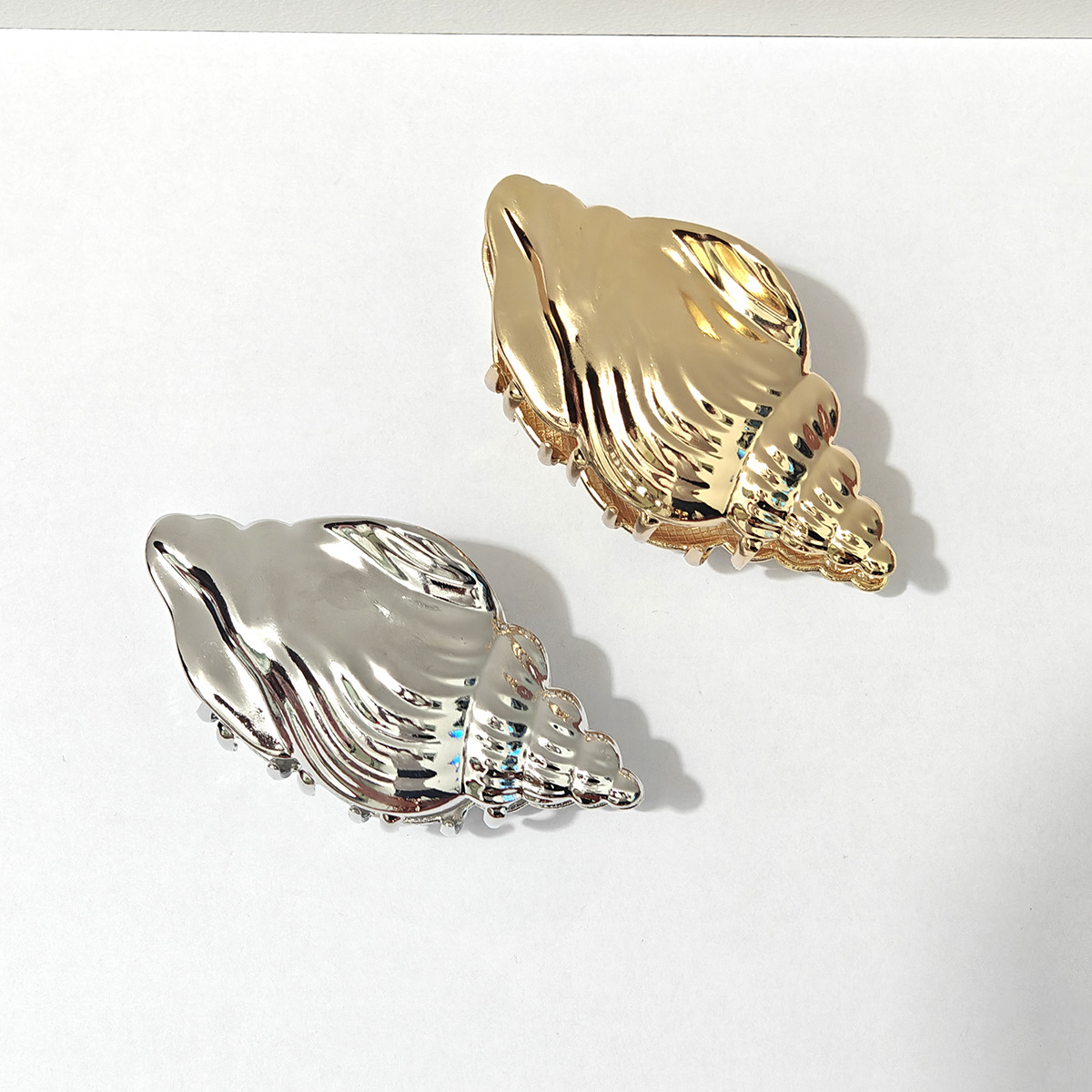 欧美抓夹盘发鲨鱼夹海星夹子跨境海螺发抓发夹头饰发饰详情4