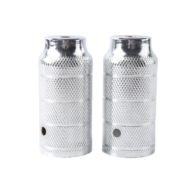 240926 Hollow iron rocket launcher bicycle footrest, rear wheel rest footrest, vertical axle row footrest, footrest post Item Picture