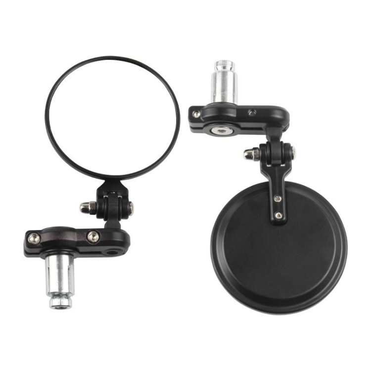 240904 Flat circular motorcycle handlebars plug the rearview mirror, folding bicycle rearview mirror, bicycle handlebars block the rearview mirror Specification image