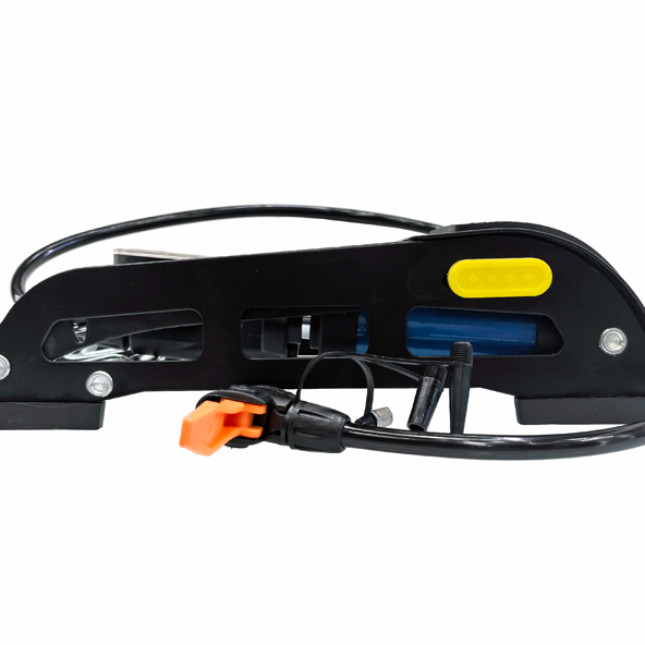 FP445S dual-tube foot-operated air cylinder, foot-operated dual-cylinder air cylinder, foot-operated air cylinder and air pump for automobiles, motorcycles and bicycles Application Scenario