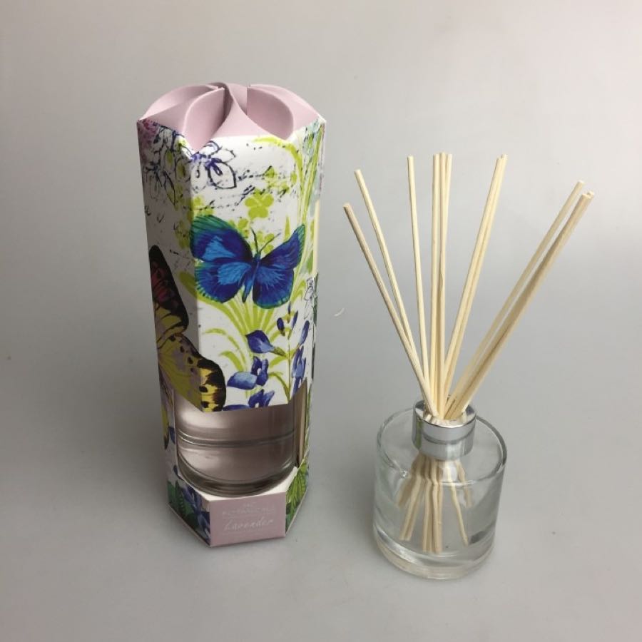 A 100-milliliter high cylindrical bottle in a hexagonal box with a window