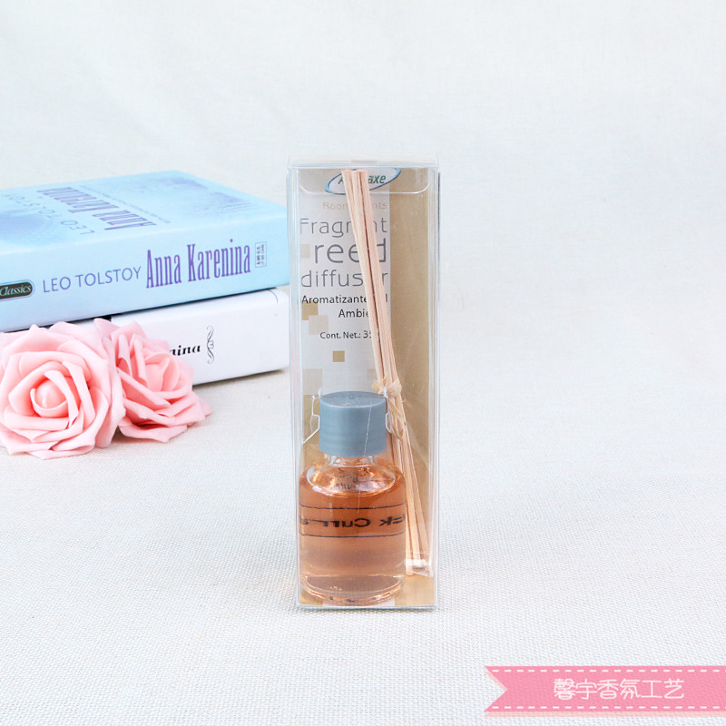 无火香薰精油办公室客厅卧室专用香水藤条香薰瓶套装