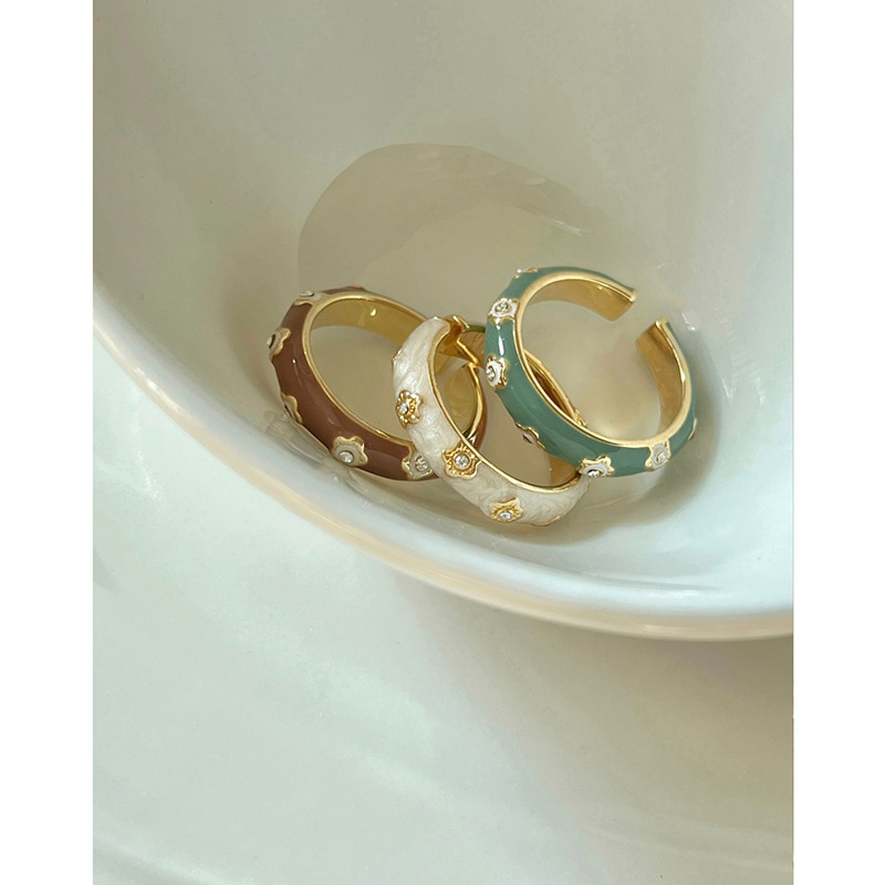 New Chinese-style rabbit oil-dripping open ring, niche and unique index finger ring, fashionable and versatile, high-end ring wholesale for women pic 6