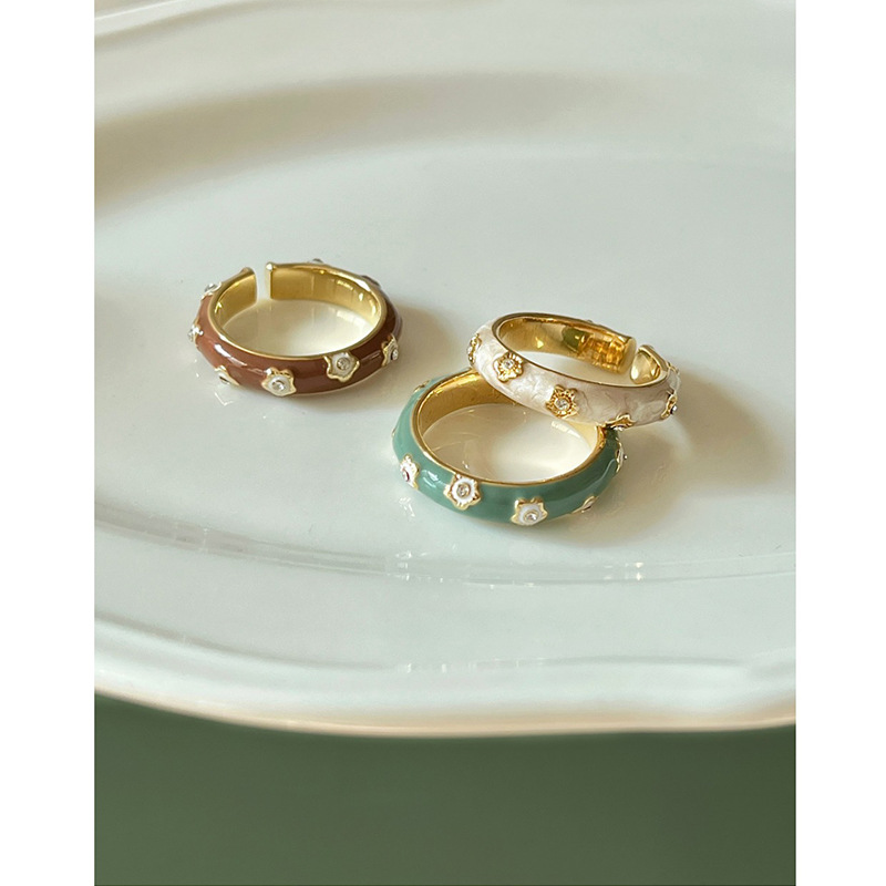 New Chinese-style rabbit oil-dripping open ring, niche and unique index finger ring, fashionable and versatile, high-end ring wholesale for women pic 5