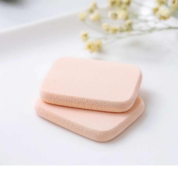 Edge grinding latex powder puff, skin tone BB cream foundation, cushion powder puff, sponge, dry and wet dual-purpose square face puff Specification image
